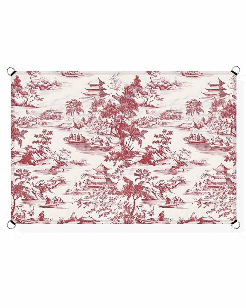 sazae　1207 Amazon.com : Sun Shade Sail 6.5x10ft,Chinoiserie Garden